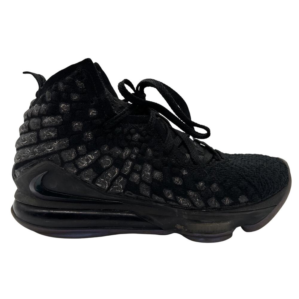 Nike LeBron 17 Shoes Mens Size 7.5 Global Currency‎ Basketball Knit BQ3177-001